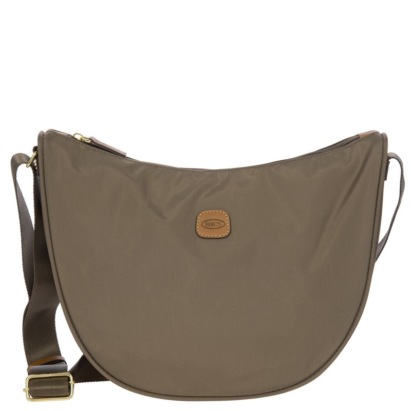 Bric’s X-Bag Half Moon Bag-M (Nut)
