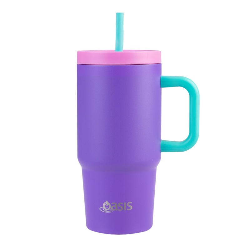 Oasis Stainless Steel Insulated Mini Commuter Travel Tumbler 700ML – Mermaid Purple