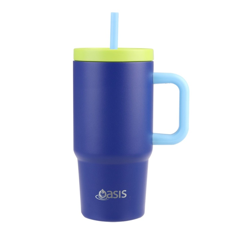Oasis Stainless Steel Insulated Mini Commuter Travel Tumbler 700ML – Peacock Blue
