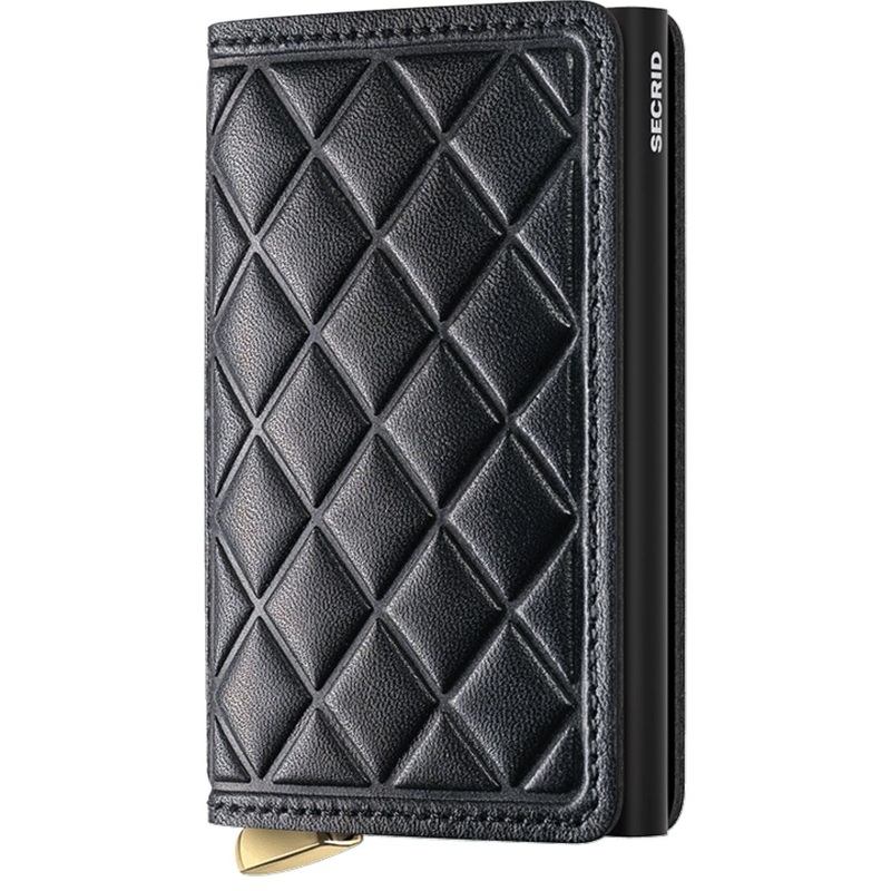 Secrid Slimwallet Emboss Daimond-Prenium Black