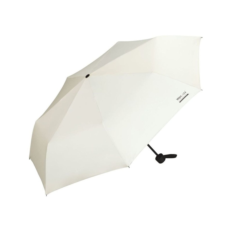 WPC IZA Wind Resistance UV Protection UPF 50+ Men’s Umbrella 55cm (Off White)