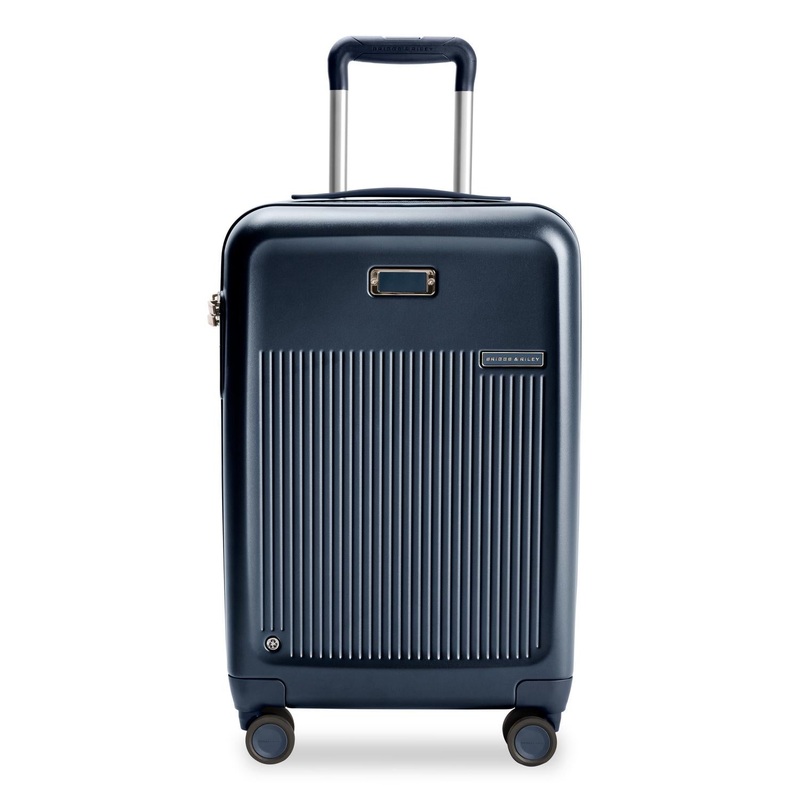 Briggs & Riley Sympatico 3.0 Essential Carry On Expandable Spinner 22 – Navy