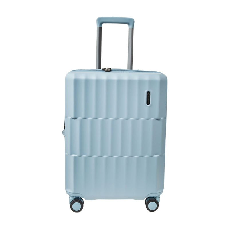 Conwood Spacelite Polycarbonate Expandable 20 Carry On Luggage – Light Blue