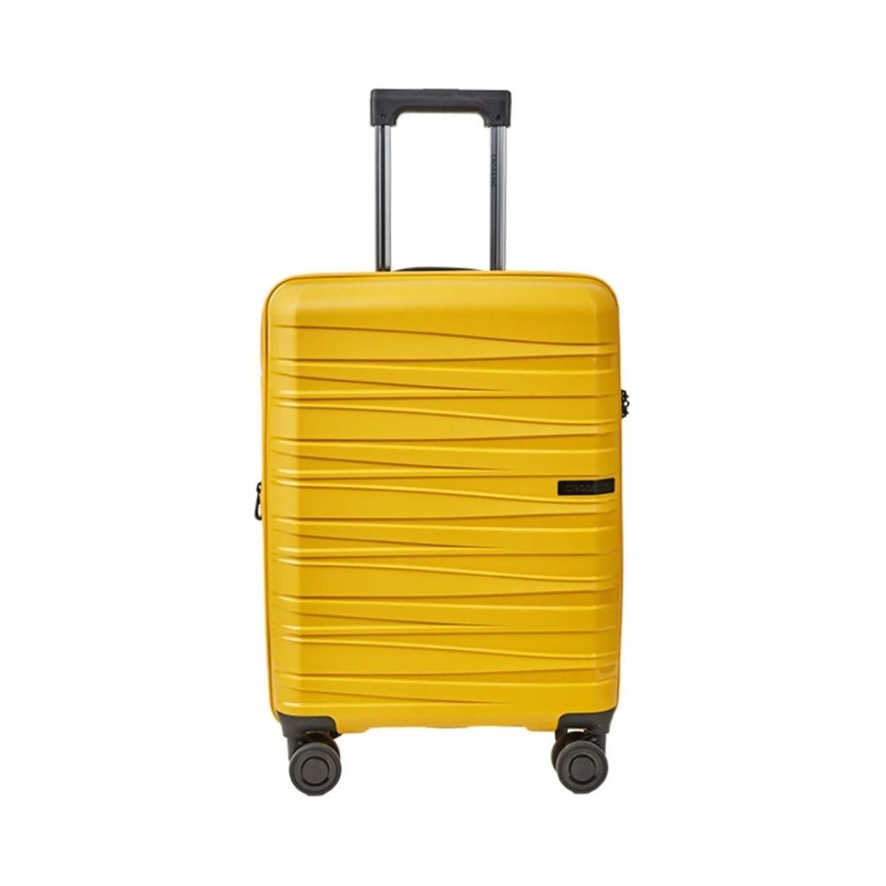 Crossing Supra Polypropylene Expandable 20 Carry On Luggage Spinner – Yellow