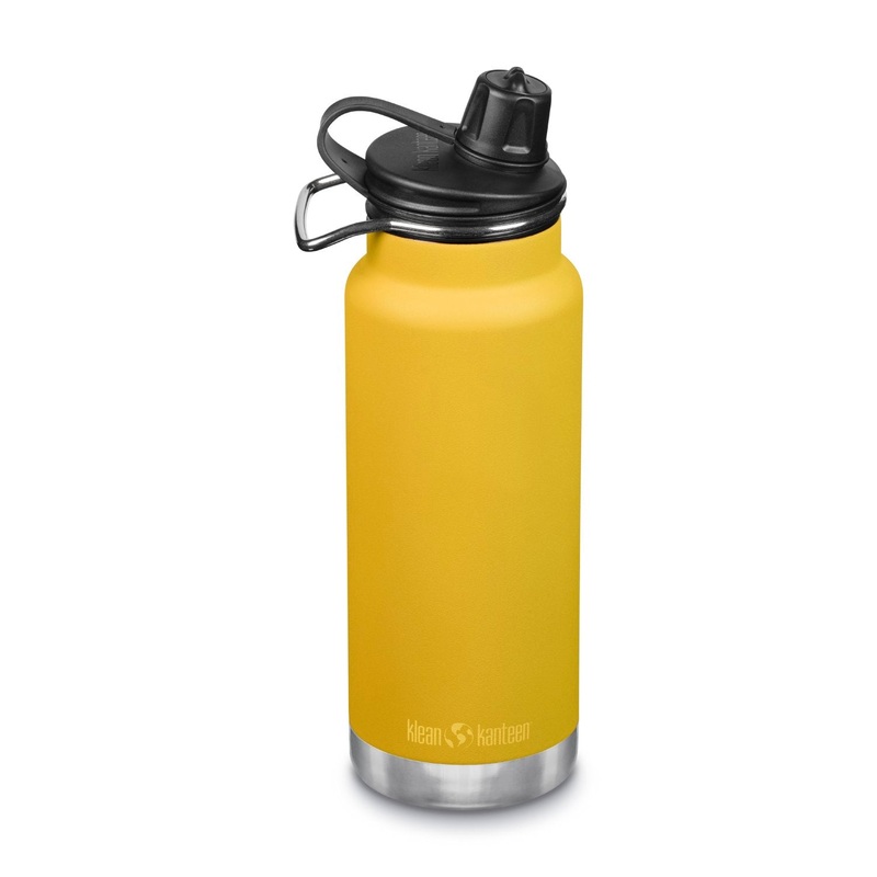 Klean Kanteen Insulated TKWide 32oz Water Bottle (with Chug Cap) (Marigold)