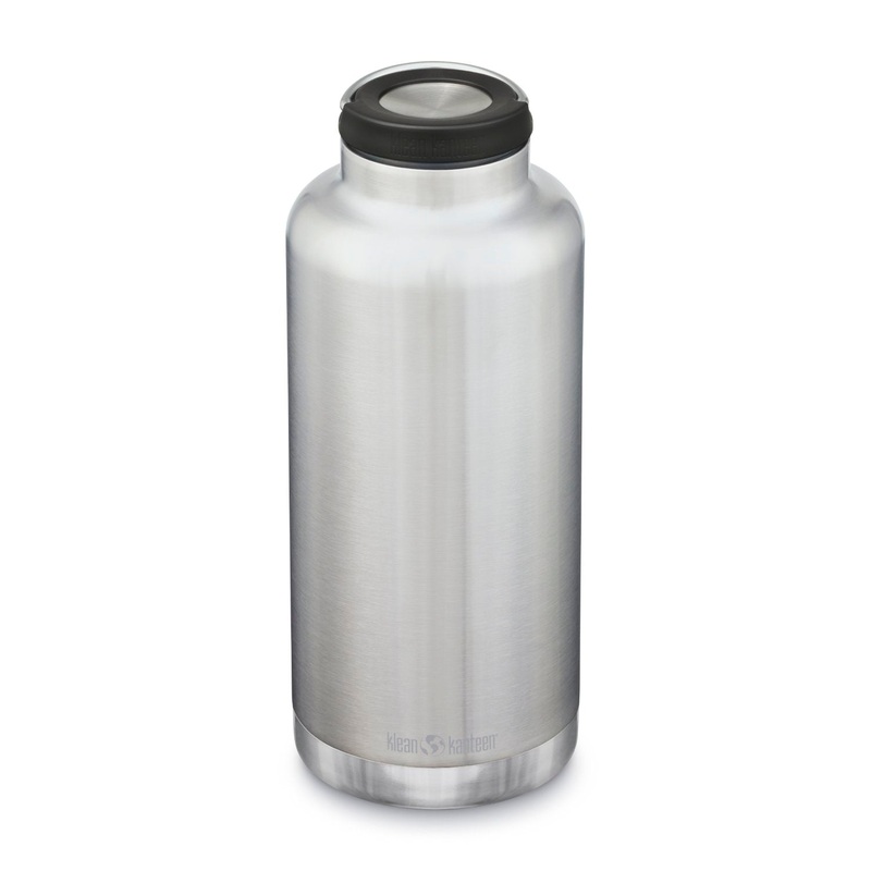 Klean Kanteen Insulated TKWide 64oz Water Bottle (with Loop Cap) (Brushed Stainless)