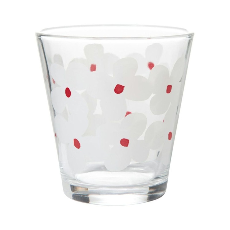 Wpc Glass Tumbler 250ML (Kukka Off)
