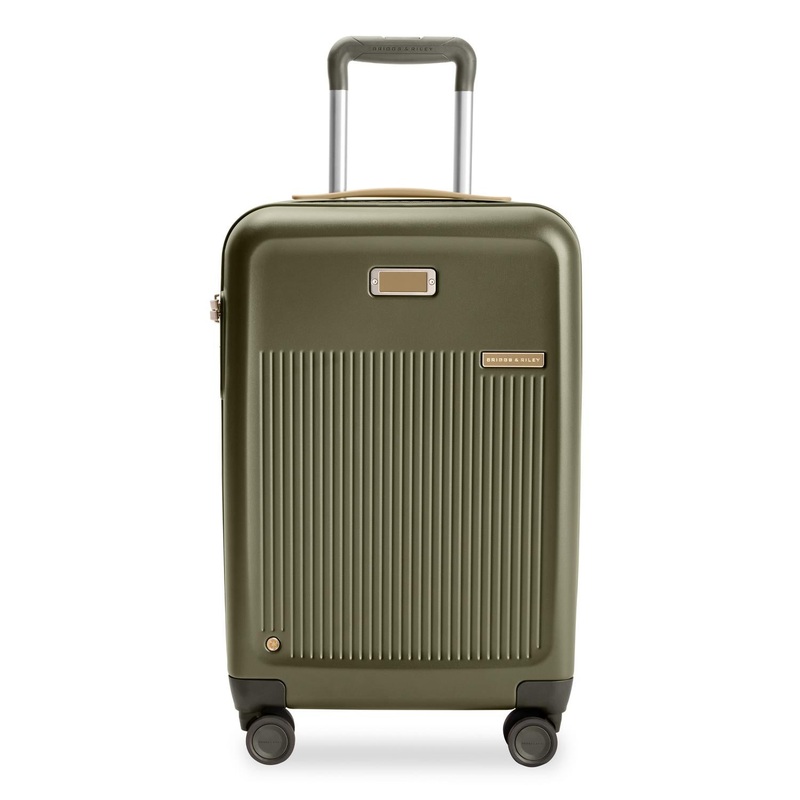 Briggs & Riley Sympatico 3.0 Essential Carry On Expandable Spinner 22 – Olive