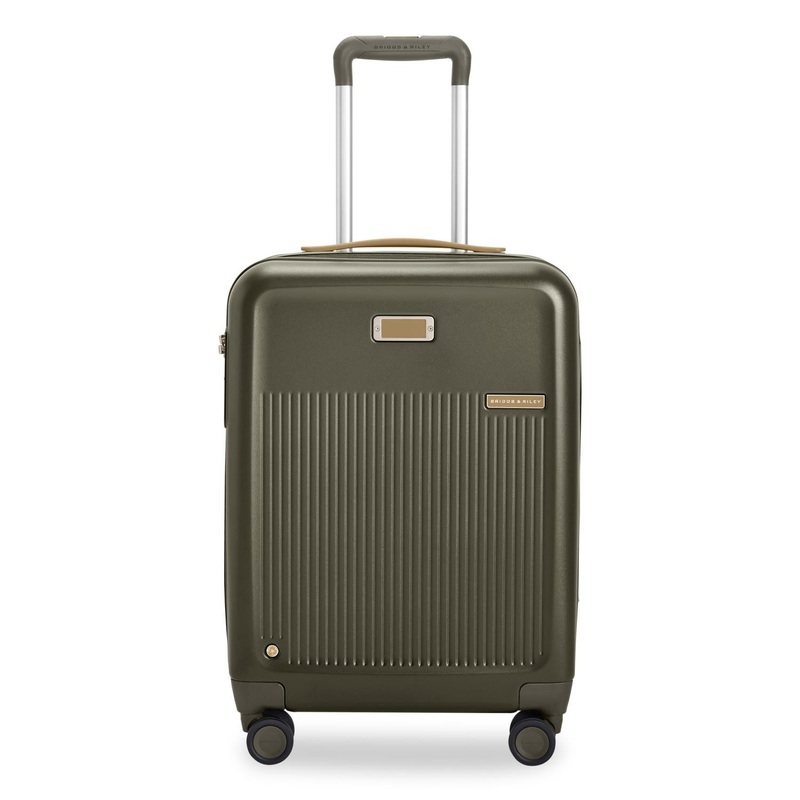 Briggs & Riley Sympatico 3.0 Global Carry On Expandable Spinner 21 – Olive