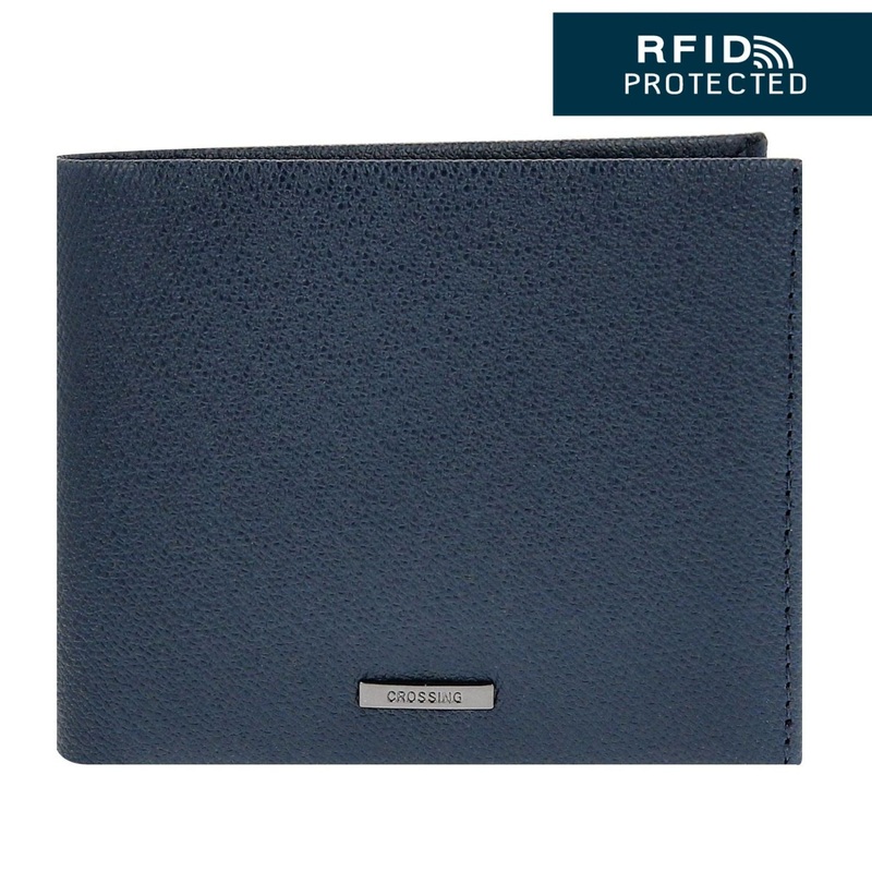 Crossing Elite Bi-fold Leather Wallet [18 Card Slots] RFID – Jeans