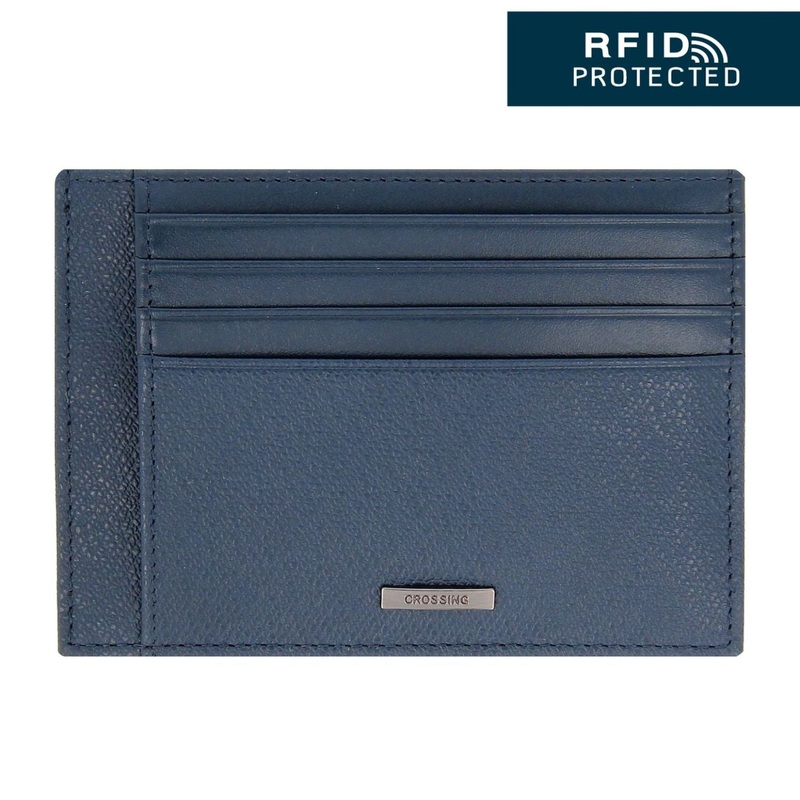 Crossing Elite Leather Card Case [11 Card Slots] RFID – Jeans