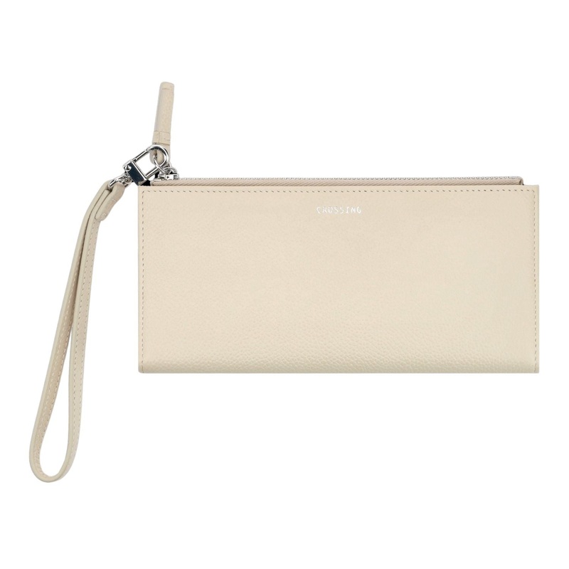 Crossing Milano Long Wallet Rfid – New Sand