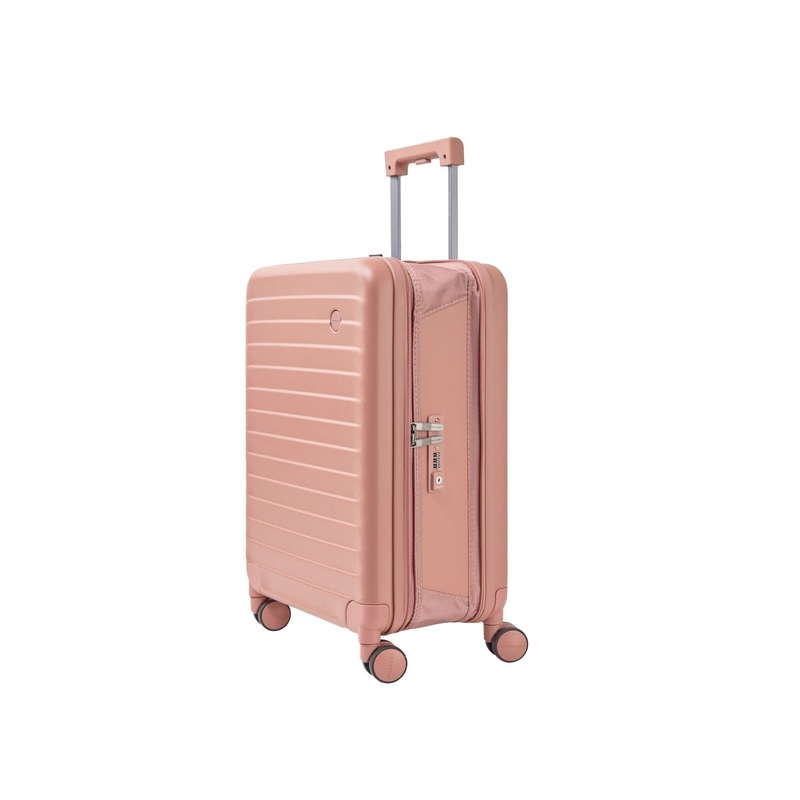 Crossing Ori Collapsible Polycarbonate 20 Carry On Luggage – Rose Quartz