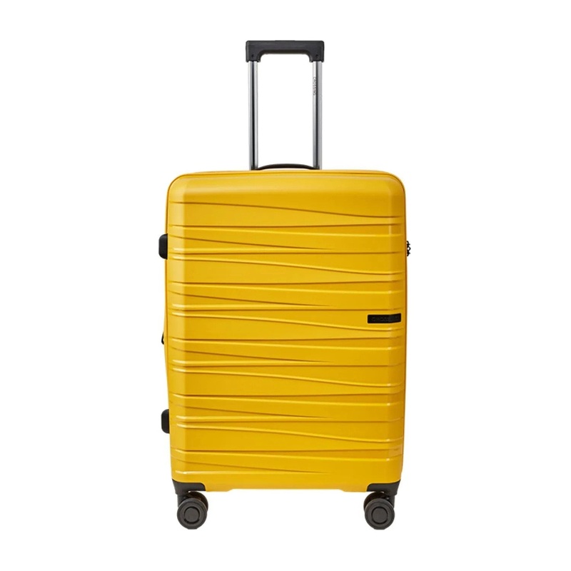 Crossing Supra Polypropylene Expandable 24 Medium Luggage Spinner – Yellow