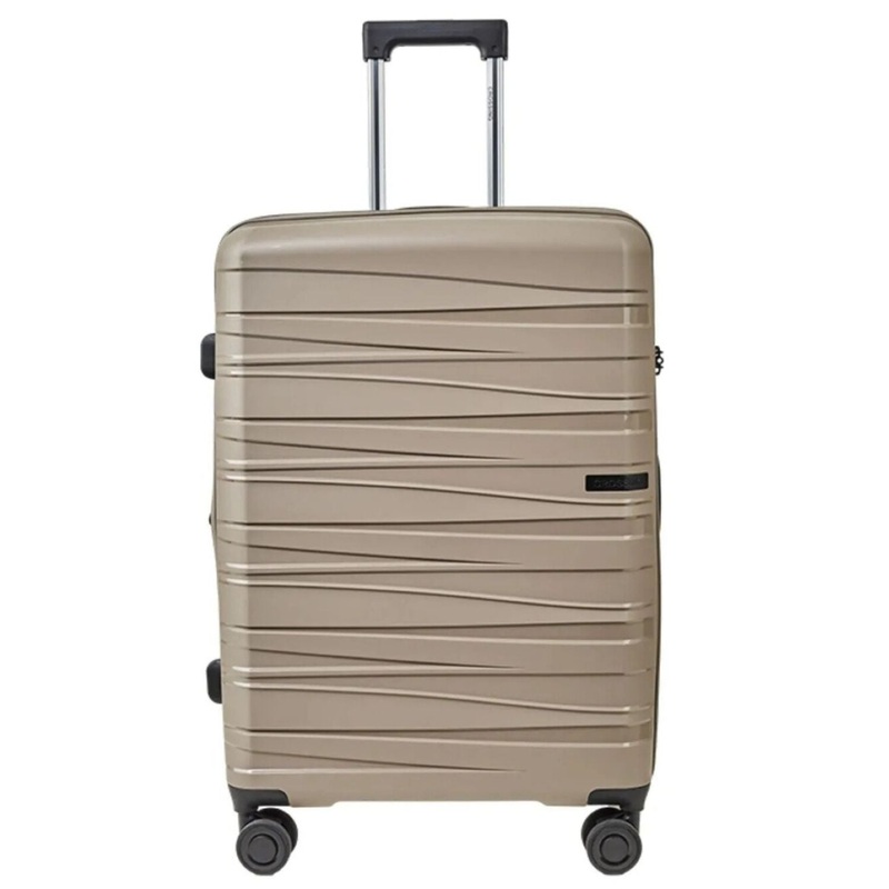 Crossing Supra Polypropylene Expandable 28 Large Luggage Spinner – Taupe