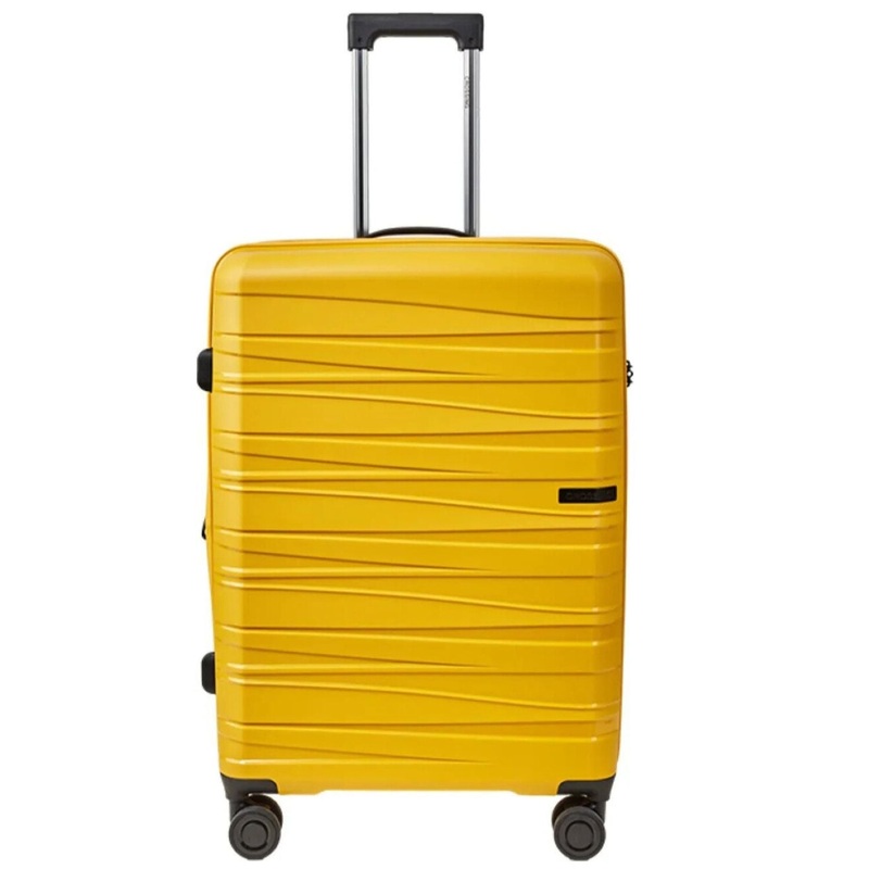 Crossing Supra Polypropylene Expandable 28 Large Luggage Spinner – Yellow