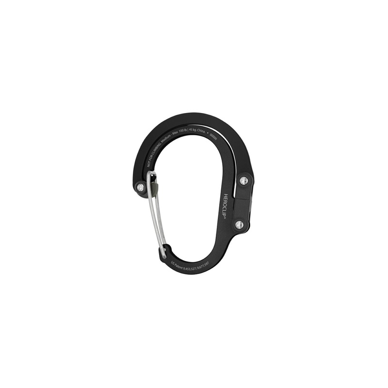 Heroclip Carabiner Large – Stealth Black