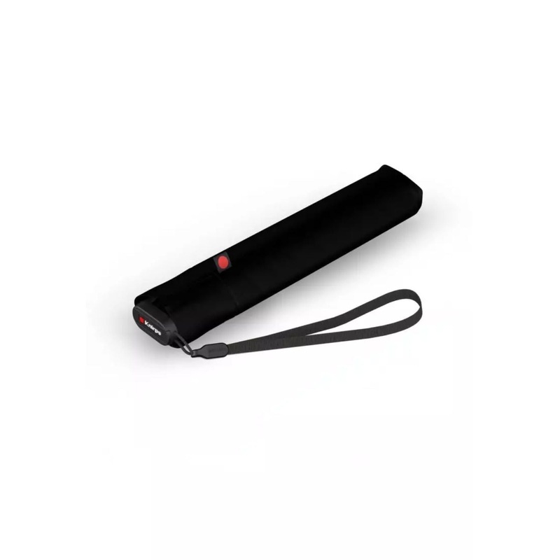 Knirps US.050 Ultraslim Manual (UV Protection) – Black / Black Inner Coating