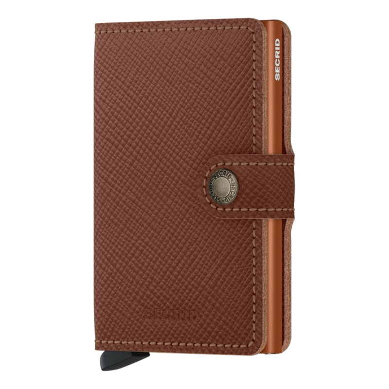 Secrid Miniwallet Saffiano – Caramel