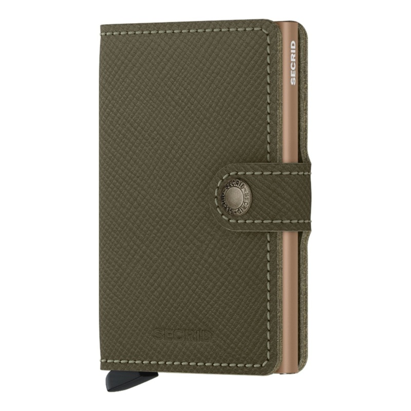Secrid Miniwallet Saffiano – Olive