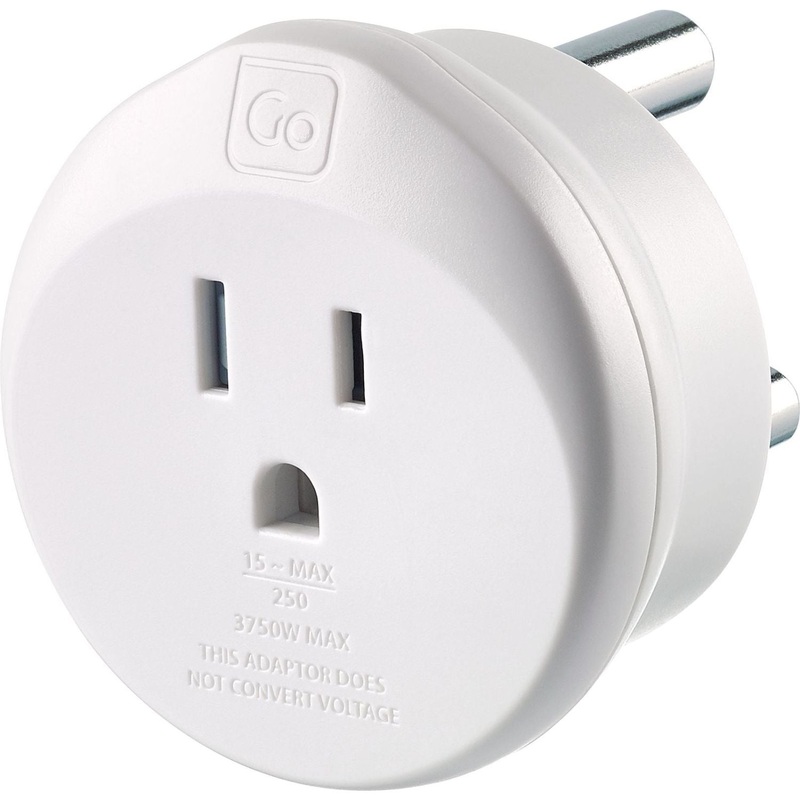 Go Travel Usa-Sa Adapter – White