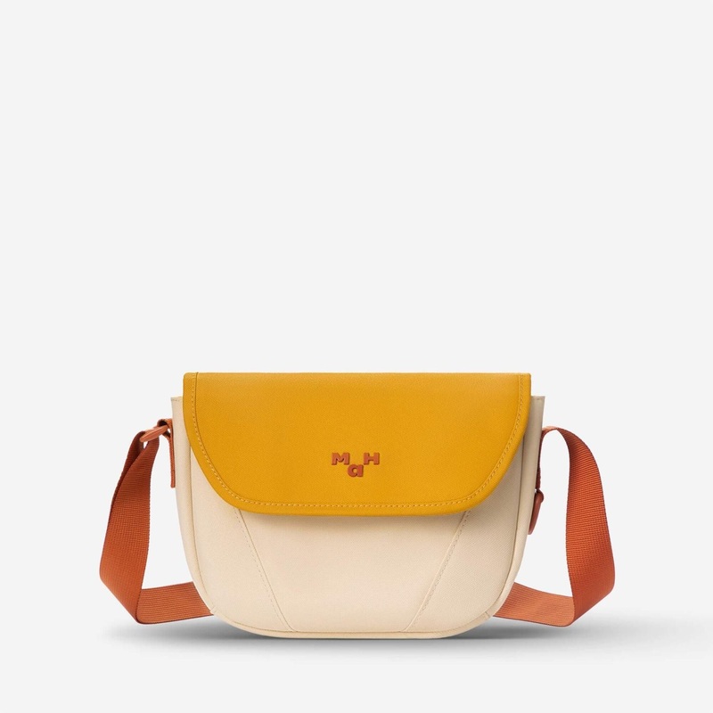 MAH Young Cross Shuttle Sling Bag – Classic Yellow