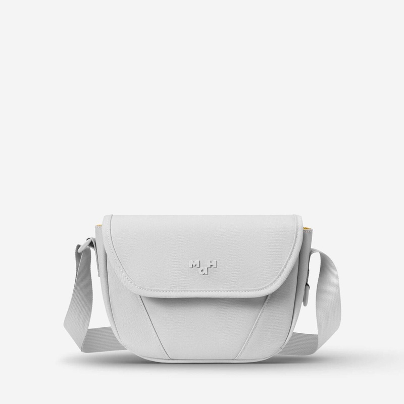 MAH Young Cross Shuttle Sling Bag – Light Grey