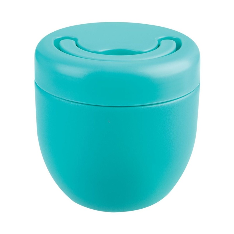 Oasis Stainless Steel Insulated Food Container With Handle 470ML – Turquoise