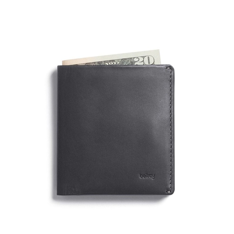 Bellroy Note Sleeve Wallet (RFID Protected) – Charcoal Cobalt