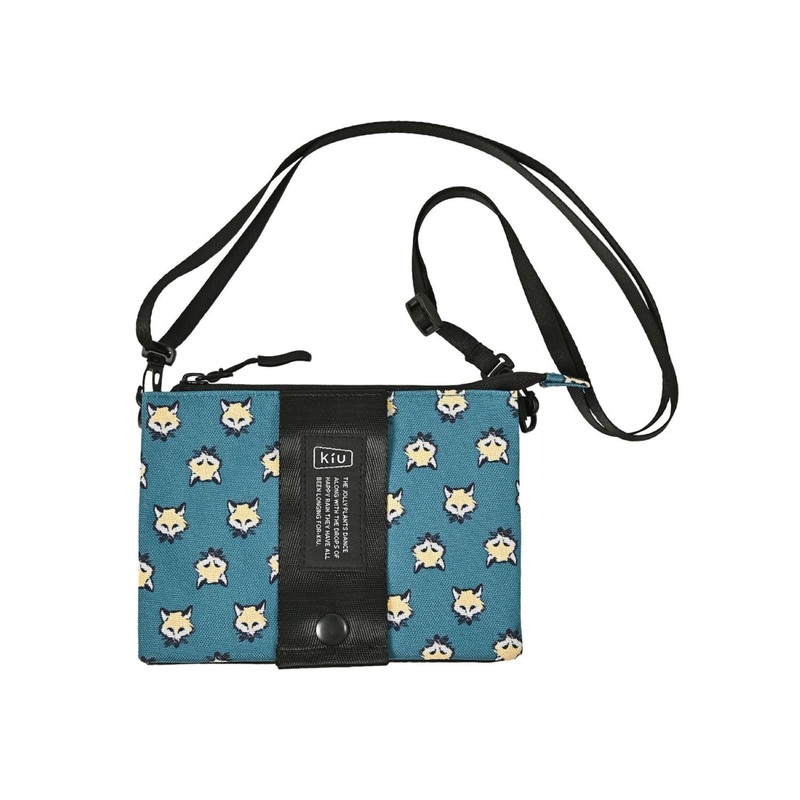 KiU Etiquette Water Repellent Pouch (Fox Face)