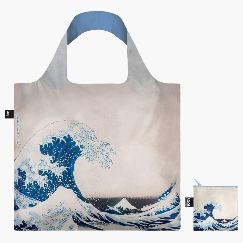 LOQI Museum Bag Katsushika Hokusai The Great Wave Recycled