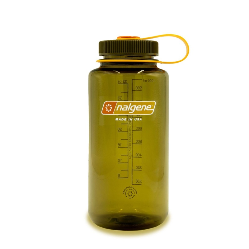 Nalgene 32oz Wide Mouth Sustain Water Bottle – Olive
