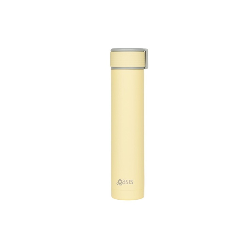 Oasis Skinny Mini Insulated Water Bottle 250ML Matte – Daffodil (Yellow)