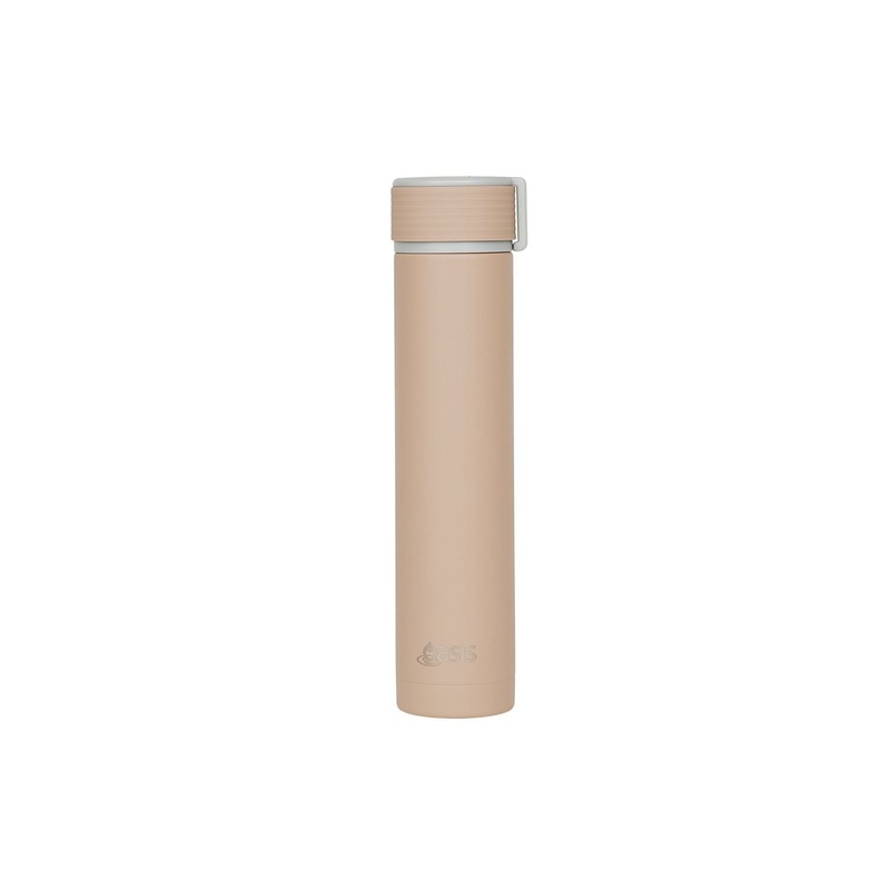 Oasis Skinny Mini Insulated Water Bottle 250ML Matte – Latte