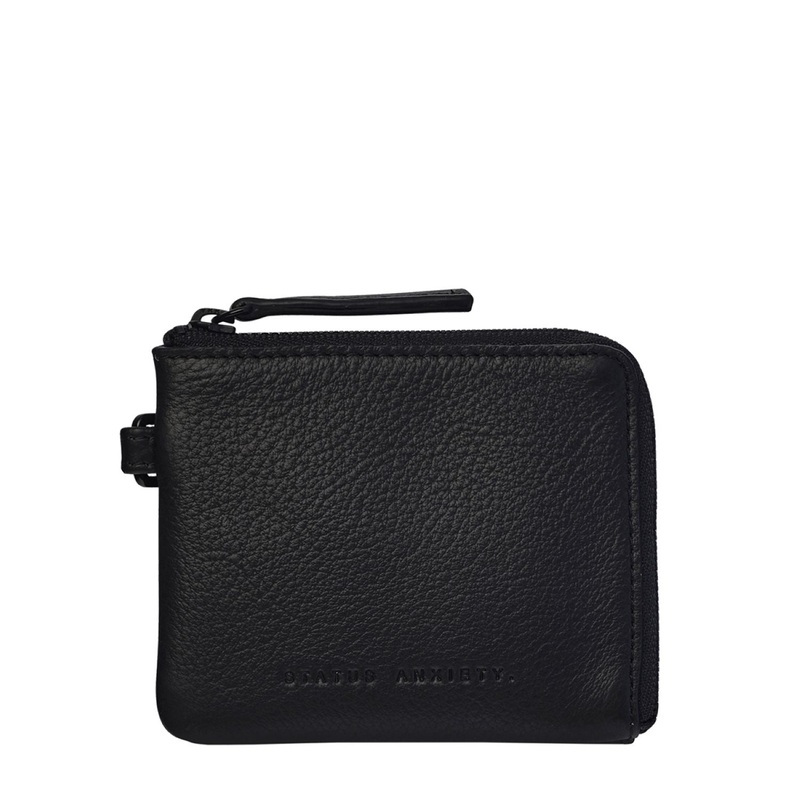 Status Anxiety Part Time Friends Wallet – Black