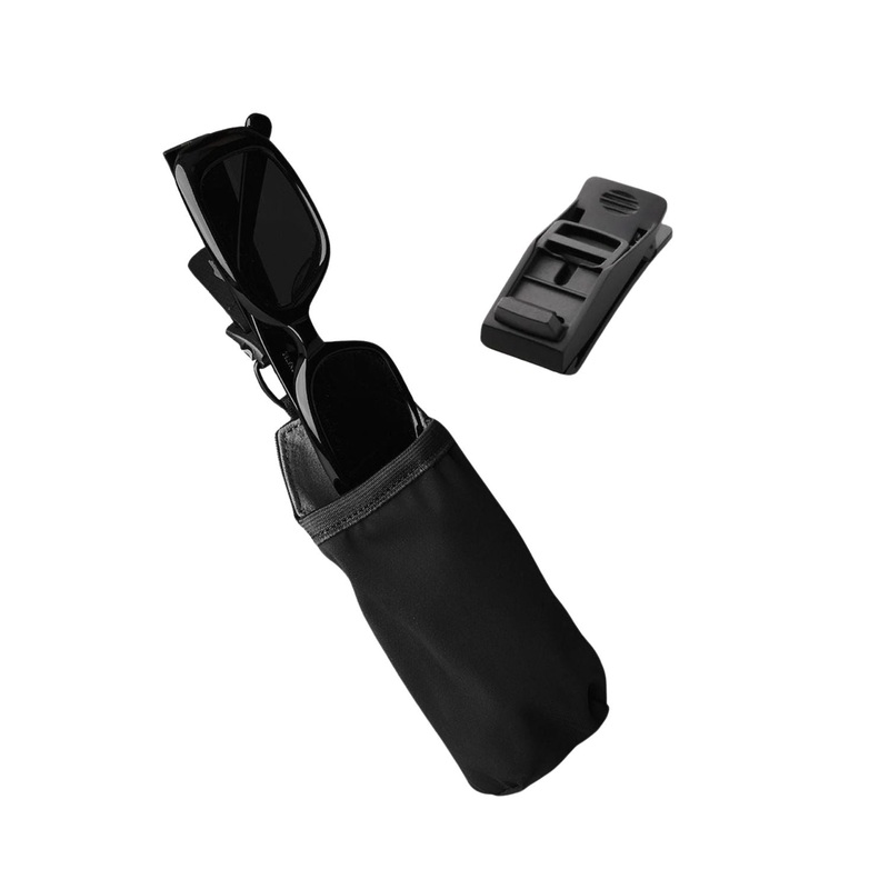 ALPAKA Magnetic Sunglasses Pouch (Black)