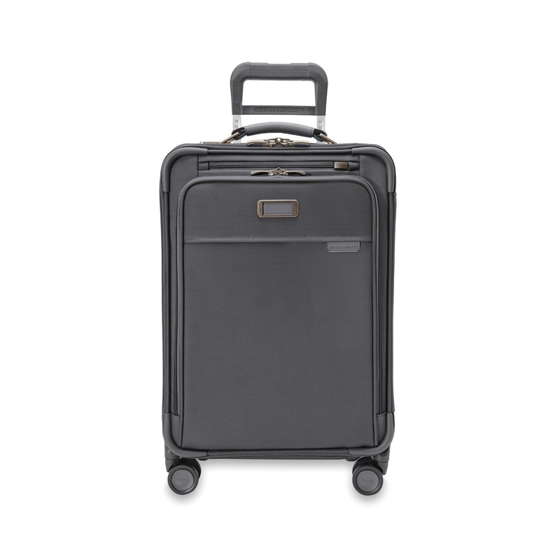 Briggs & Riley Baseline Limited Edition Essential 22 Carry-On Expandable Spinner – Steel