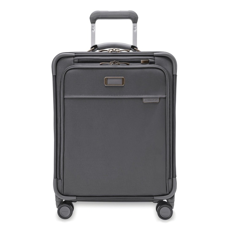 Briggs & Riley Baseline Limited Edition Global 21 Carry-On Expandable Spinner – Steel