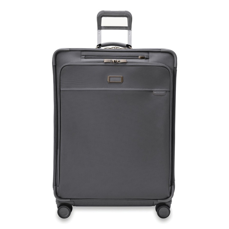 Briggs & Riley Baseline Limited Edition Large 29 Expandable Luggage Spinner – Steel