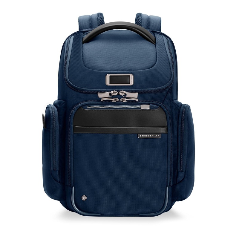 Briggs & Riley @Work Redux Medium Widemouth Backpack – Navy
