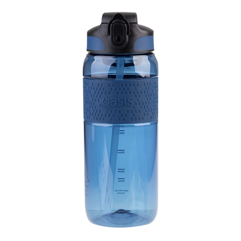 Oasis Tritan Sports Bottle With Sipper Straw 800ML – Blue Ocean