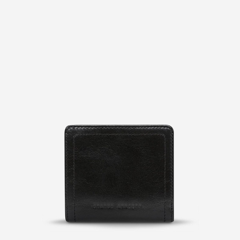 Status Anxiety In Another Life Leather Wallet – Black