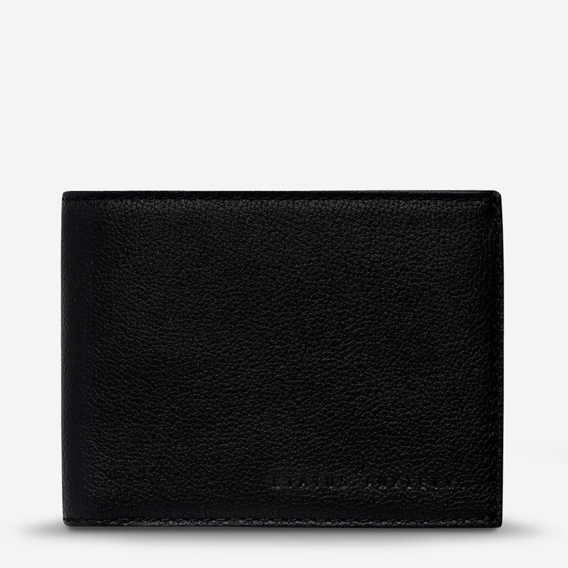 Status Anxiety Noah Leather Wallet – Black