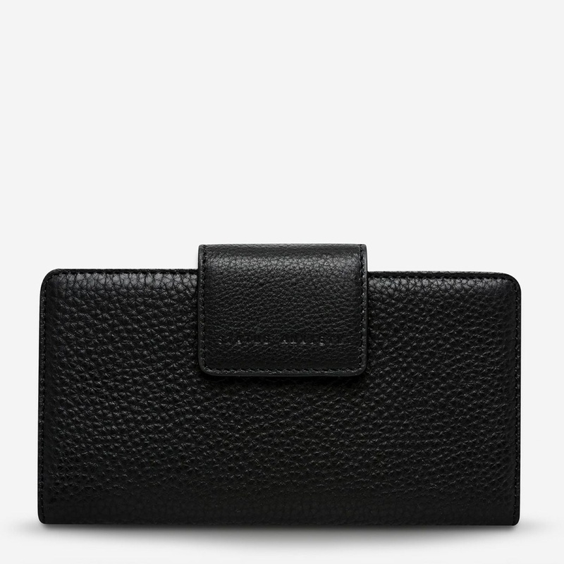 Status Anxiety Ruins Leather Wallet – Black