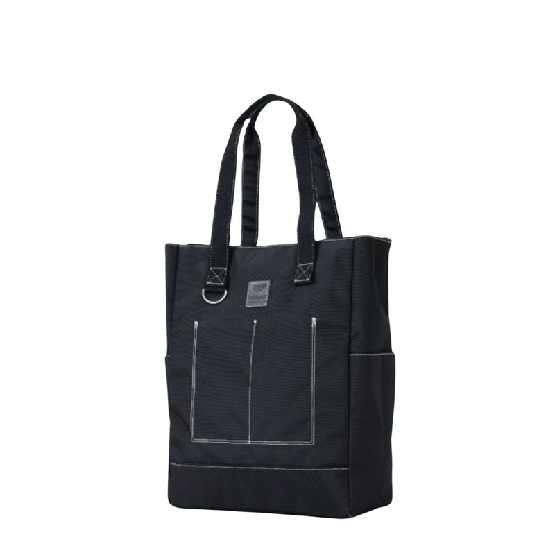Anello Line Tote Bag (Black)|Black