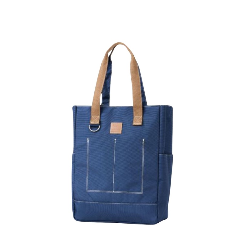 Anello Line Tote Bag (Navy)|Navy