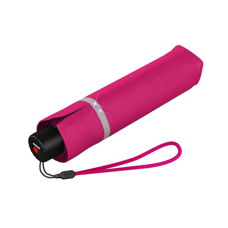 Knirps Rookie Manual Reflective Umbrella – Flamingo