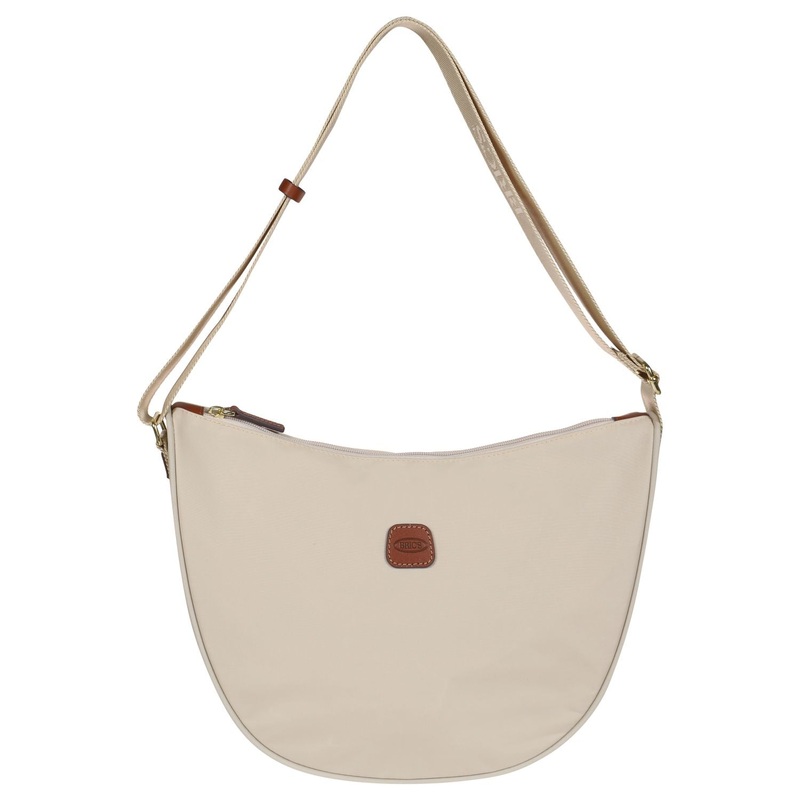 BRIC’S X-Bag Half Moon Bag – Medium (Beige)