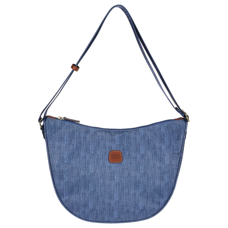 BRIC’S X-Bag Half Moon Bag – Medium (Jeans)