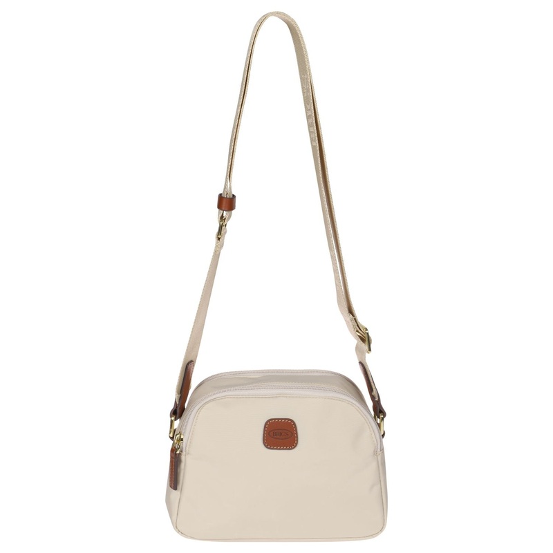 BRIC’S X-Bag Travel Shoulder Bag – Small (Beige)